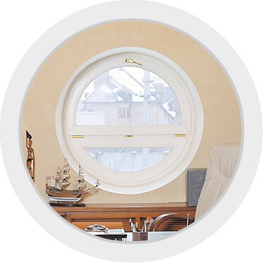 Круглые окна